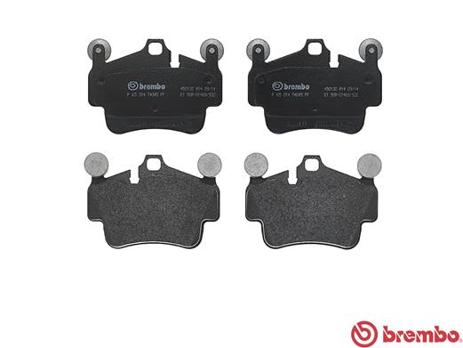 A.B.S. P 65 014 BREMBO Bremsbelagsatz, Scheibenbremse